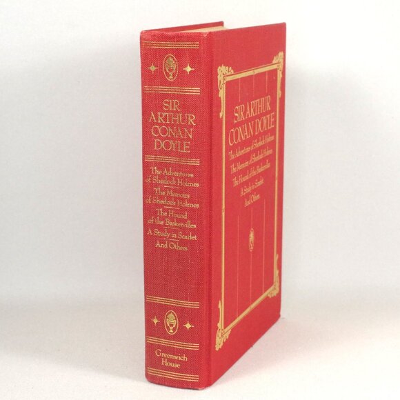 The Illustrated Sherlock Holmes Treasury by Sir Arthur Conan Doyle, 1986 Mystery - Picture 1 of 10